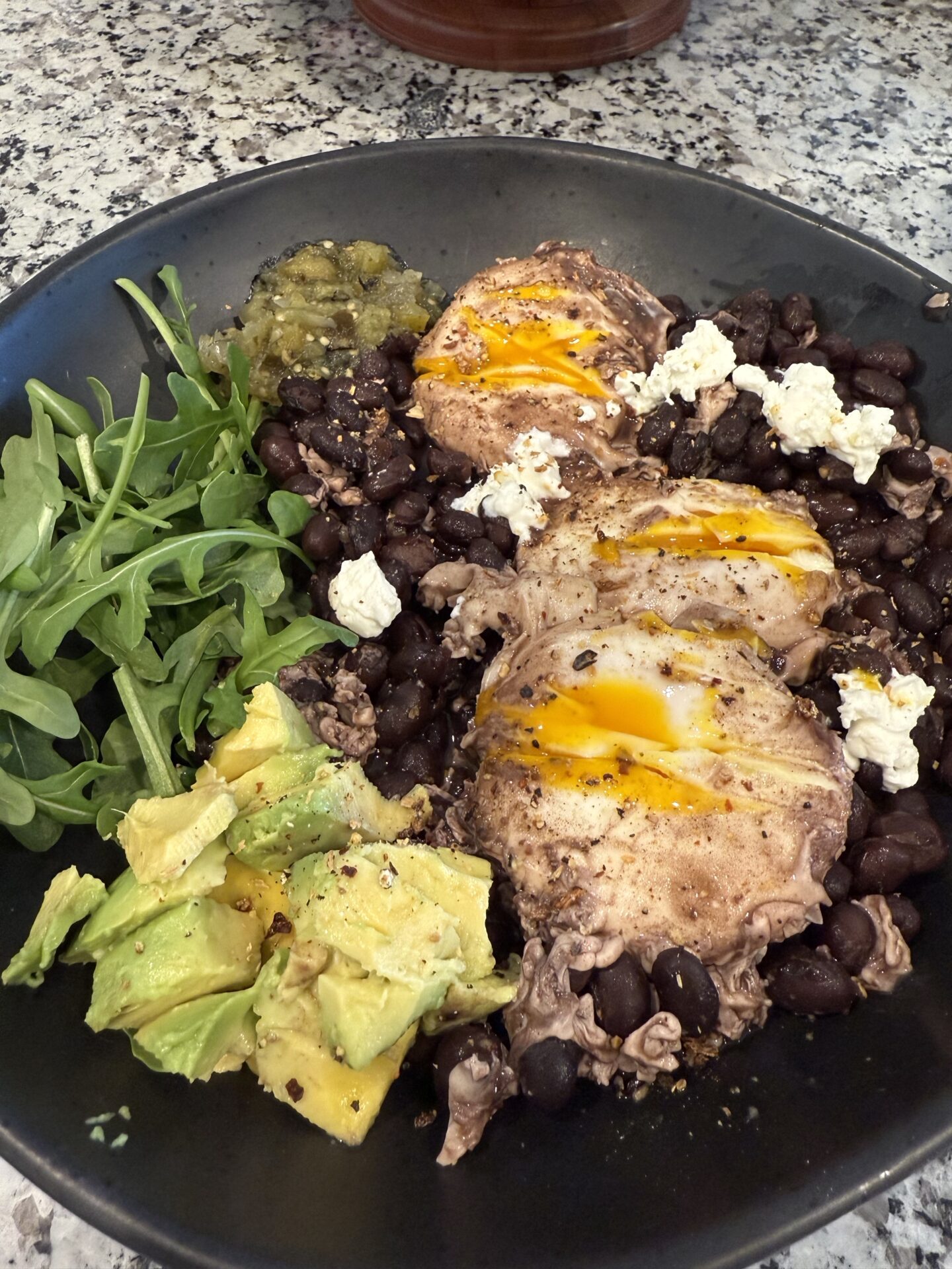 Black Beans & Eggs